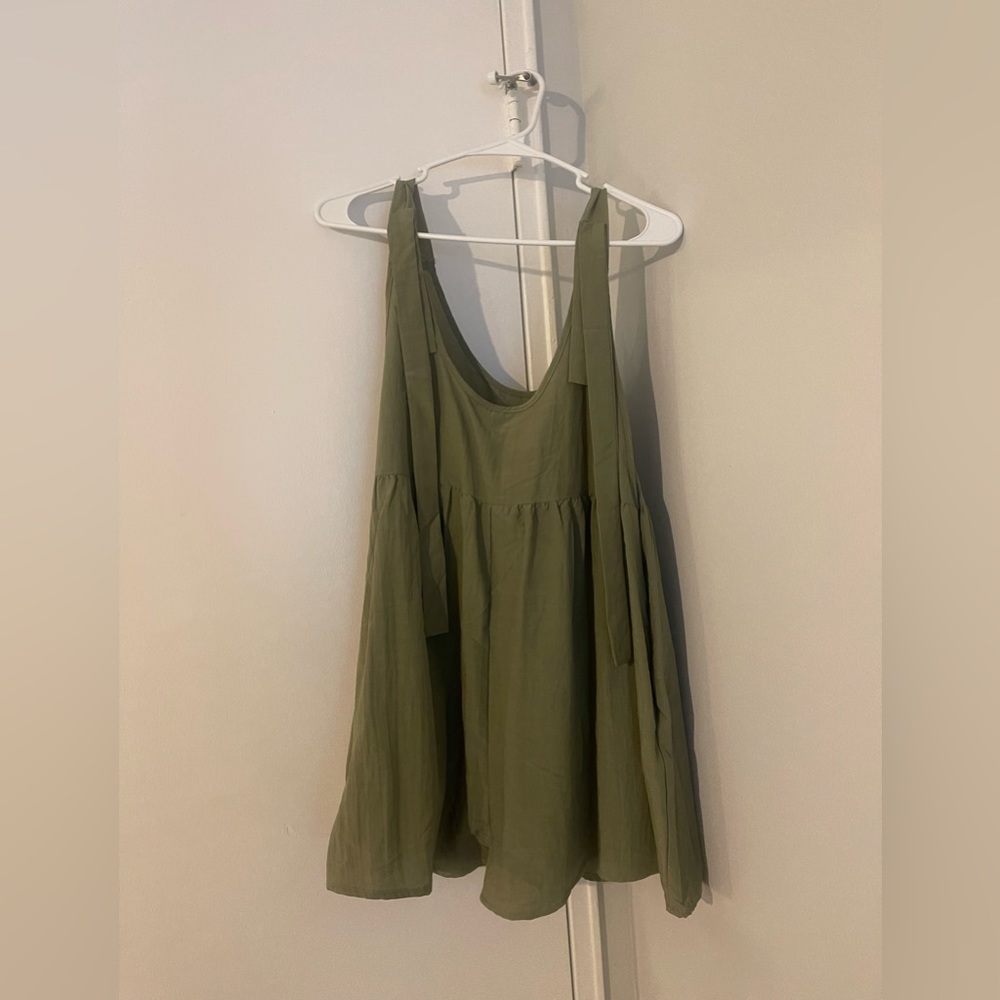 green romper